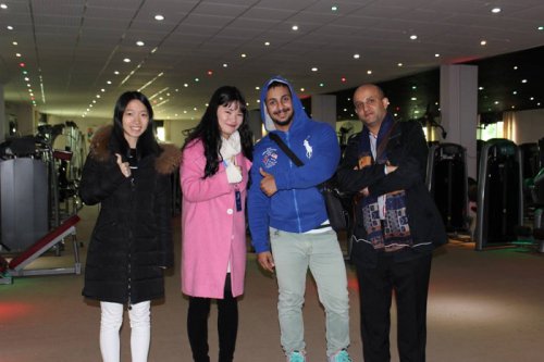 沙特阿拉伯成交客户合影